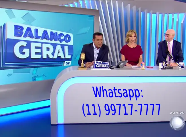 Número do Telefone do balanço geral